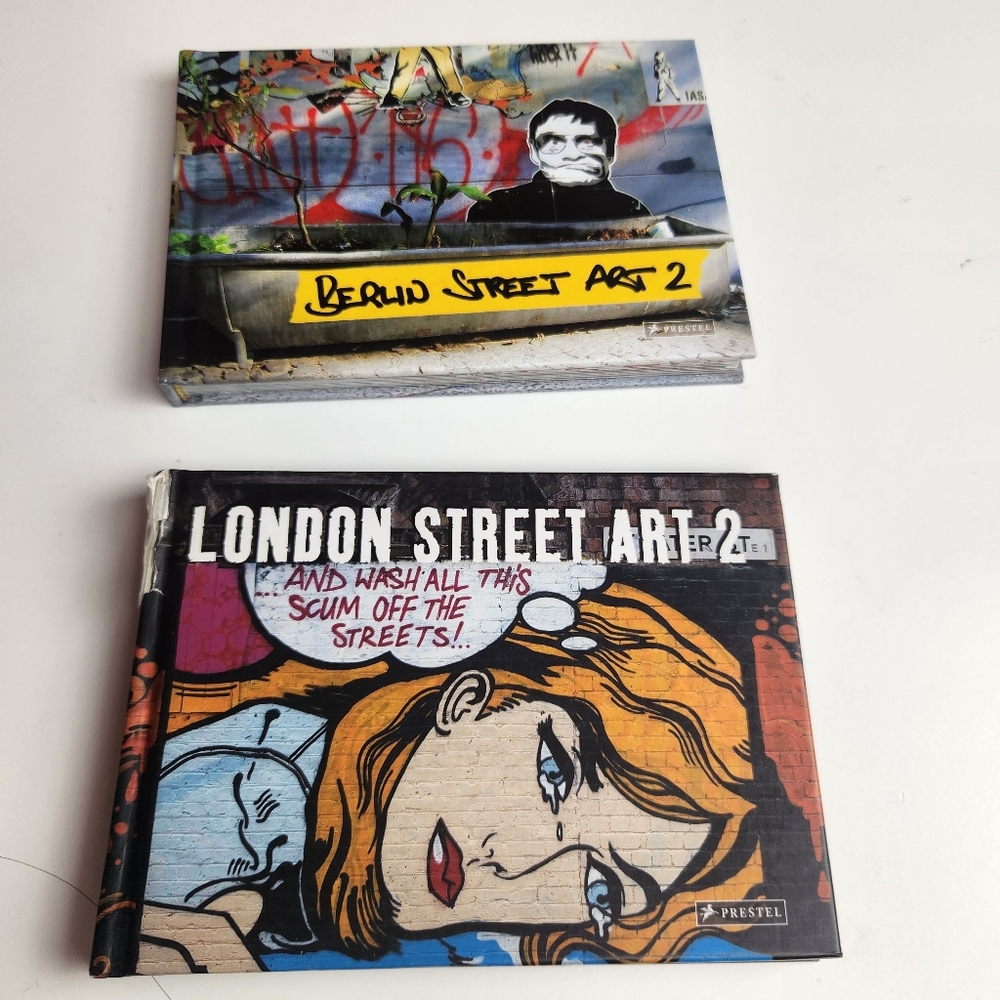 Vintage London Berlin Street Art Books